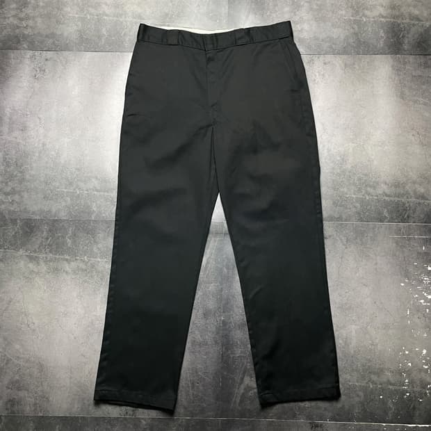 DICKIES 디키즈874 블랙 치노 워크팬츠 A01364
