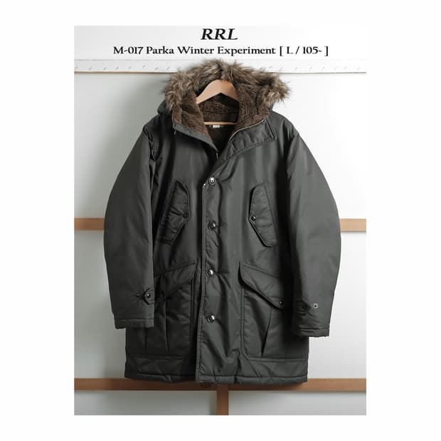 RRL 더블알엘 M-017 다운파카 L사이즈