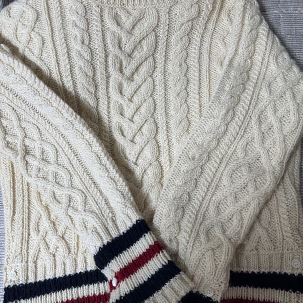 톰브라운 터틀넥 니트 3사이즈