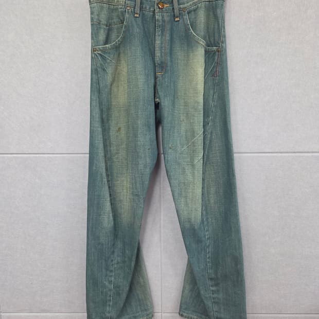 LEVI'S 리바이스 엔지니어드 진 신치백 와이드 데님 팬츠