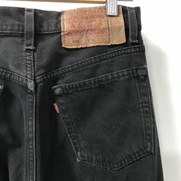 Levis 501 블랙진