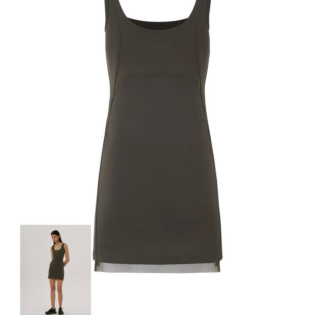 Soft Active Dress Khaki 