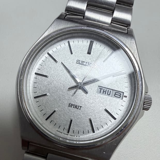 90s Seiko SPIRIT Snowflake Dial