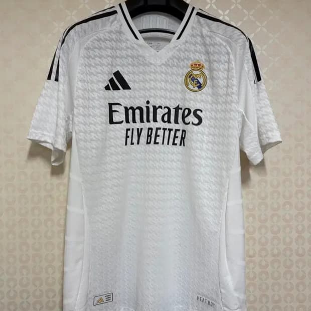 (국내 2XL) 24 25 아디다스 레알 마드리드 어센틱 홈 유니폼 저지