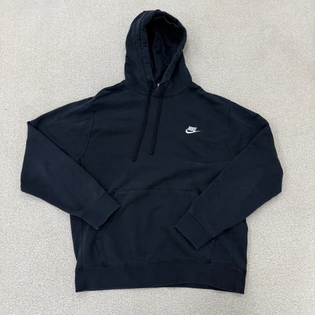 XL 나이키 클럽로고 후드티 0126T1