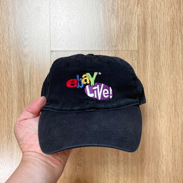 국내 유일 이베이 ebay 구로고 라이브 빈티지 볼캡 모자