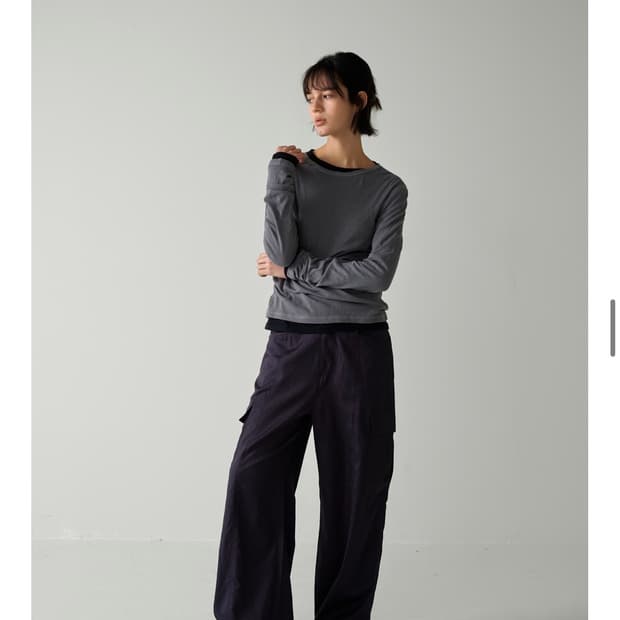 파사드패턴 브리즈 코튼 티셔츠