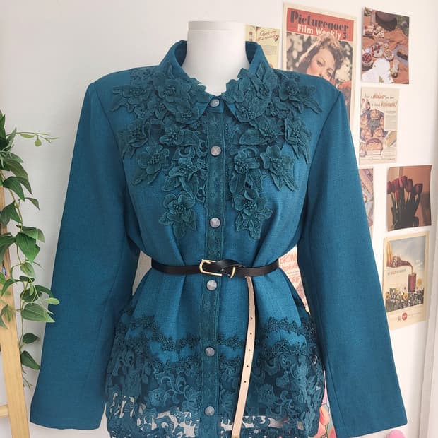 레이스 빈티지 자켓