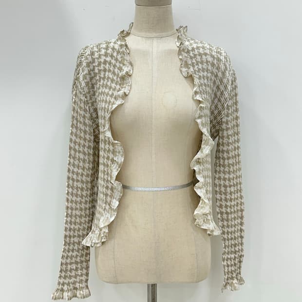 스피치오 플리츠 가디건