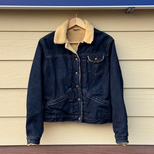 리바이스 Y2k 쉐르파 데님 자켓 