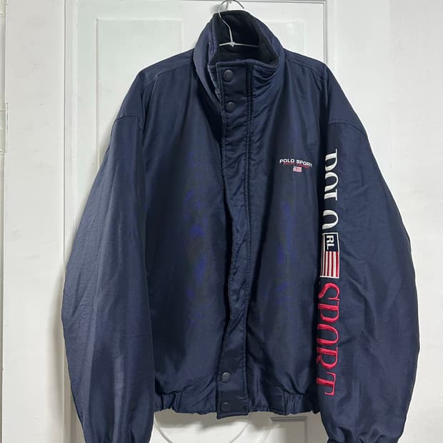 폴로 스포츠 빅로고 스펠아웃 자켓