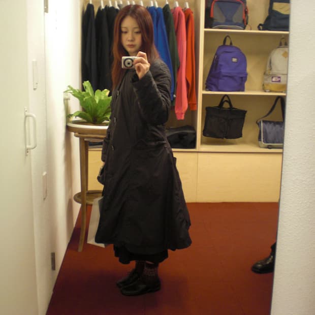 꼼데가르송 패딩 코트 