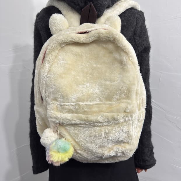 fur bear backpack