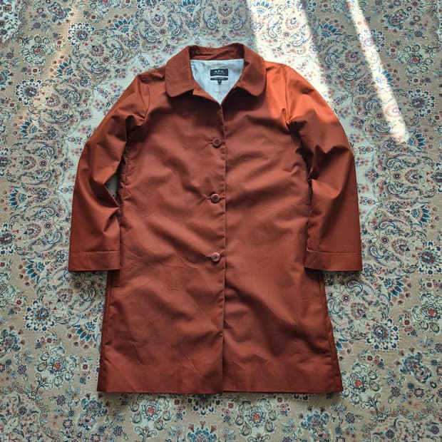 아페쎄 라운드넥 코트