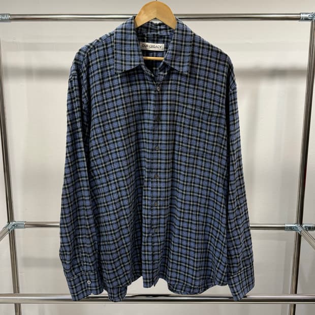 OUR LEGACY — Above Shirt Cantrell Check 