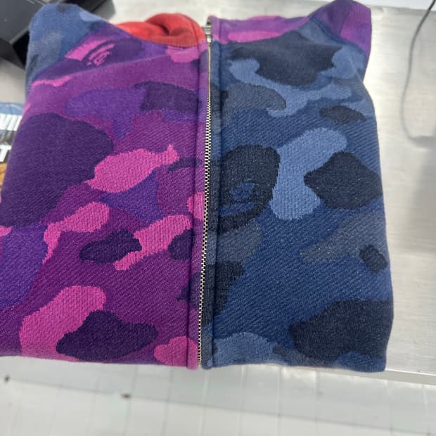 베이프 후드집업