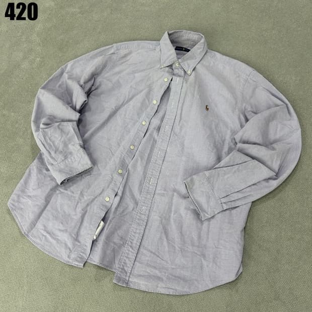 폴로 랄프로렌 연보라색 남방 