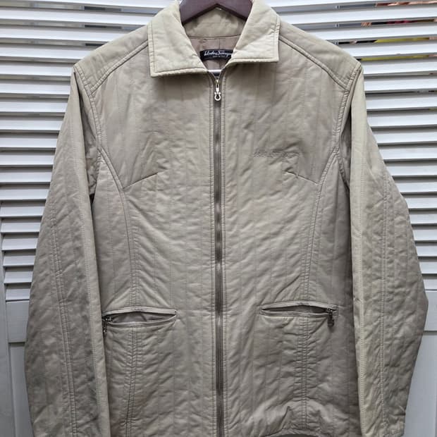 페라가모 퀼팅 자켓