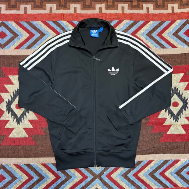 95) 아디다스 파이어버드 트랙탑 져지 블랙