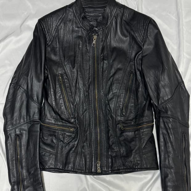 Bike leather jacket (vintage)