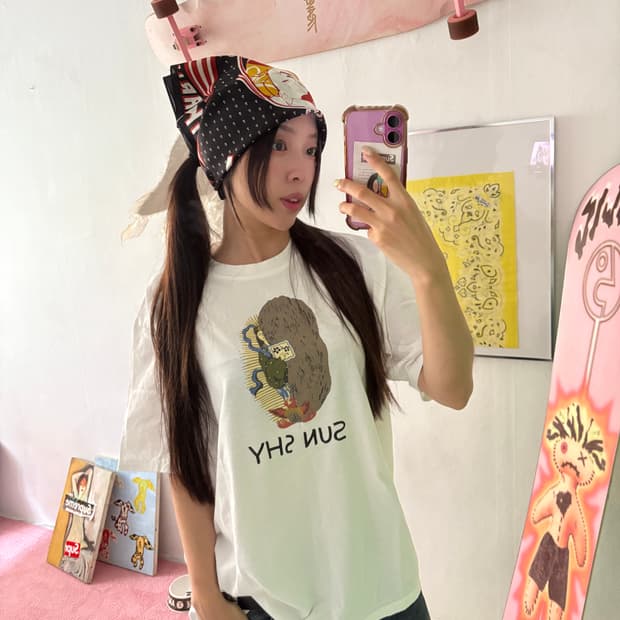 캐피탈  선샤이 포켓티셔츠