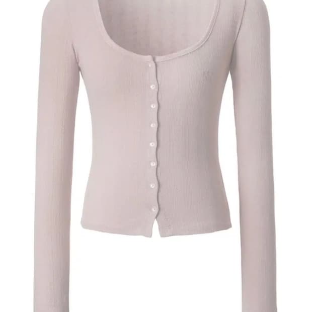 쓰리타임즈 베이비 가디건 핑크