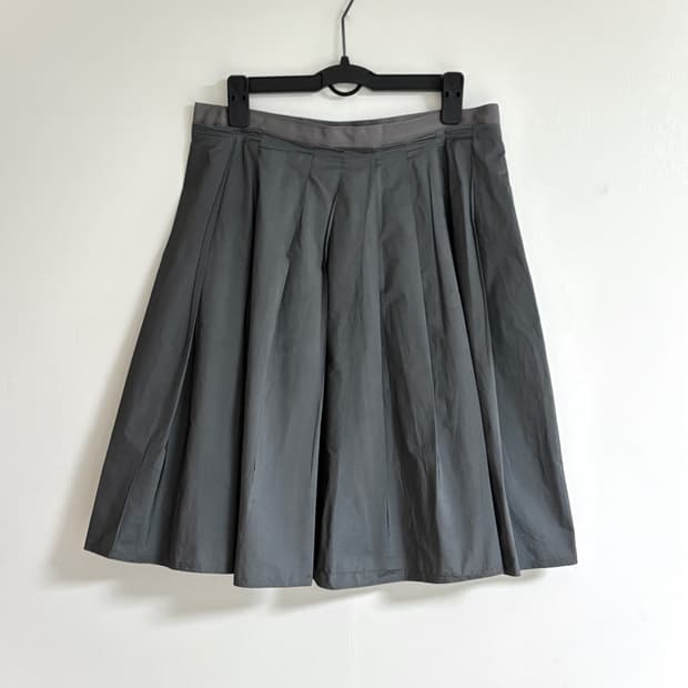 질샌더 플리츠 스커트