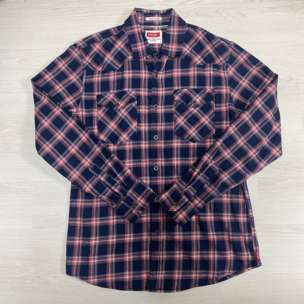 랭글러 체크 셔츠