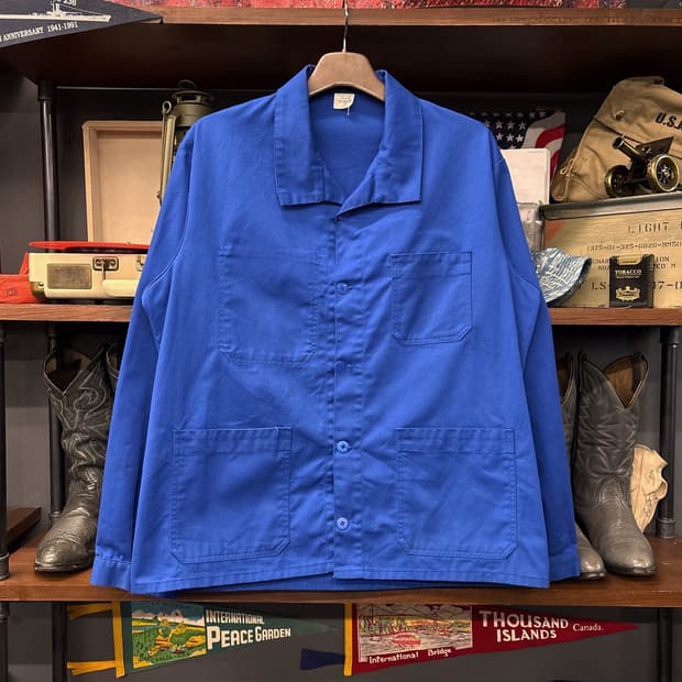 70~80s 프렌치 워크 자켓 / 빈티지 초어 자켓 워크 웨어 N799