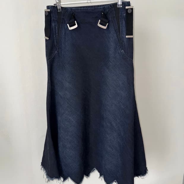 marithe francois girbaud denim skirt