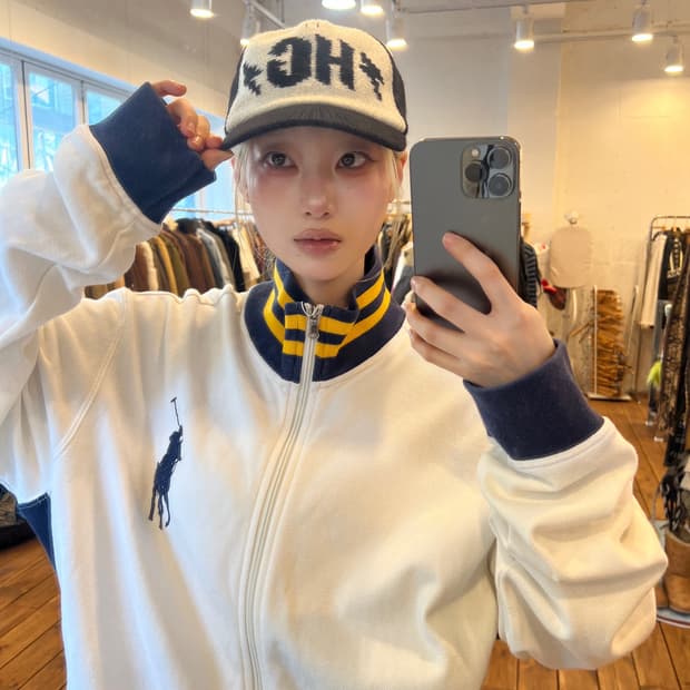 히스테릭 글래머 니트 캡