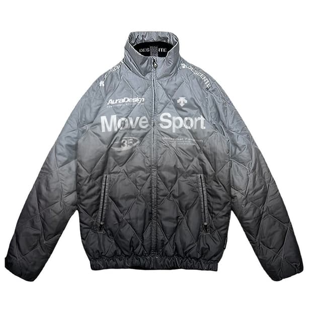 데상트 경량 퀄팅 덕다운 패딩 자켓 N0999 M