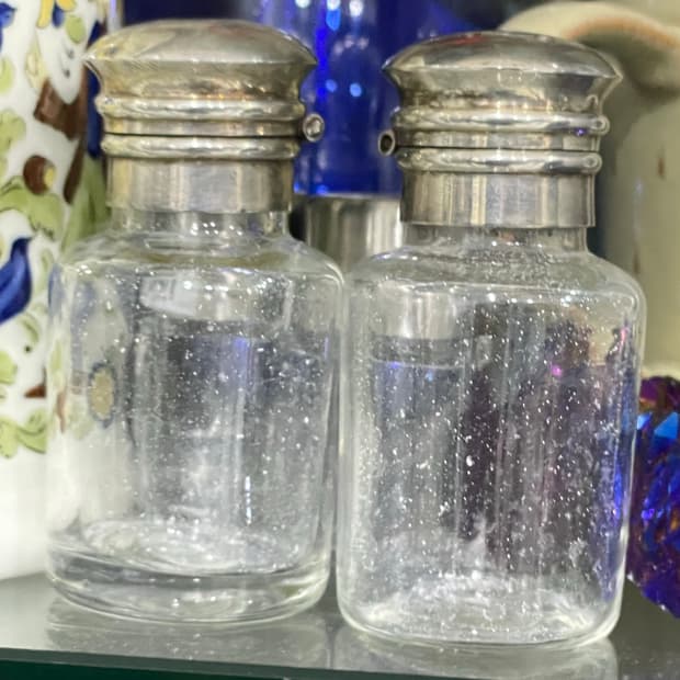 (1930s,영국)조단/셰필드 소금•후추통(2p)