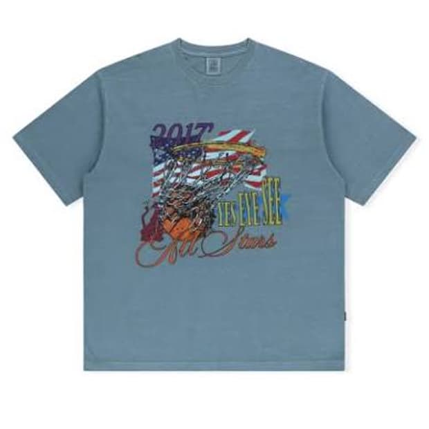 예스아이씨 Y.E.S Goal In Tee Blue
