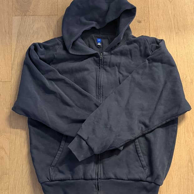 이지 갭 후드집업 네이비 L