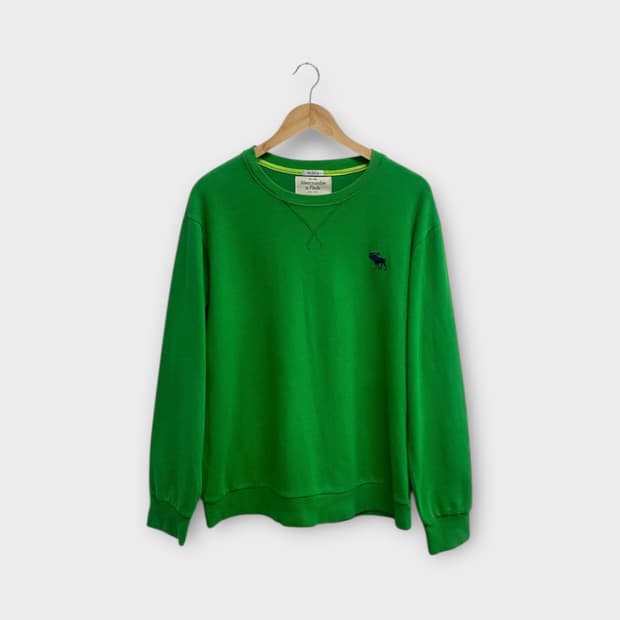 아베크롬비 Abercrombie 그린 맨투맨 L-XL 