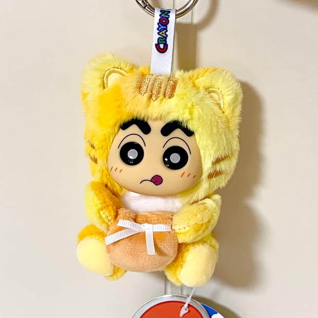 짱구 라부부 동물 고양이 인형 키링