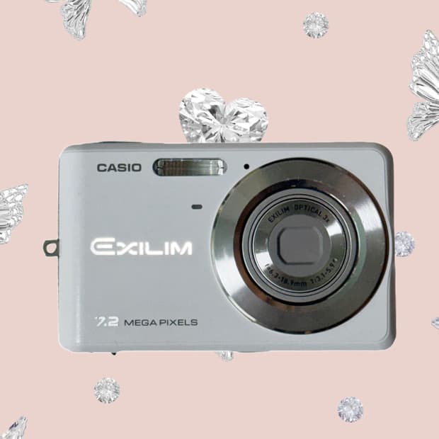 카시오 엑슬림 화이트 CASIO EXILIM EX-Z77