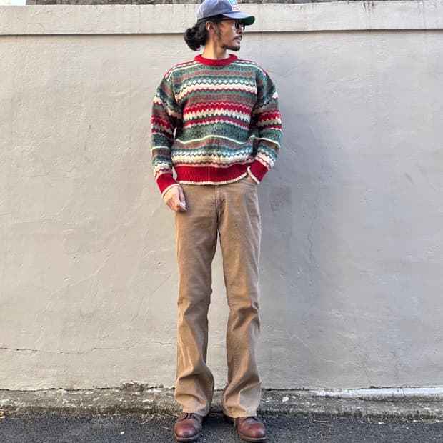 80년대 리바이스 코듀로이 517 부츠컷