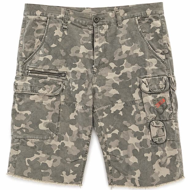 ARMANI EXCHANGE 카모 카고 반바지 34