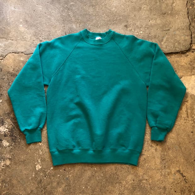 90s 50/50 Raglan sweatshirt-L