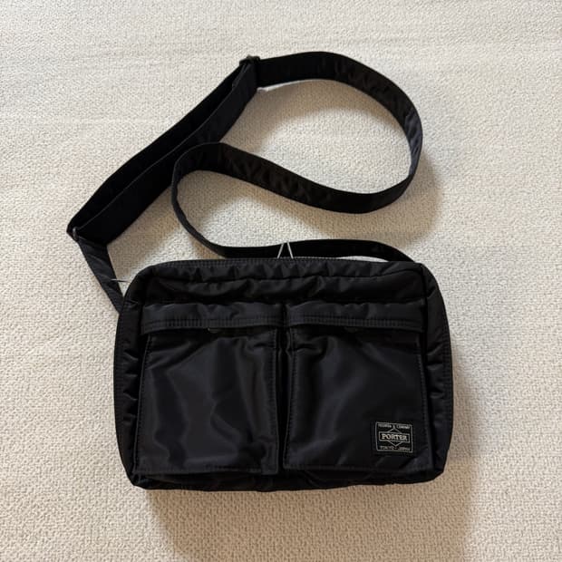 (신형) PORTER 포터 탱커 숄더백 S 블랙