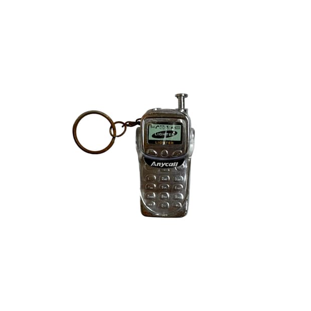 00s Anycall 휴대폰 모티브 미니 라이터 키링