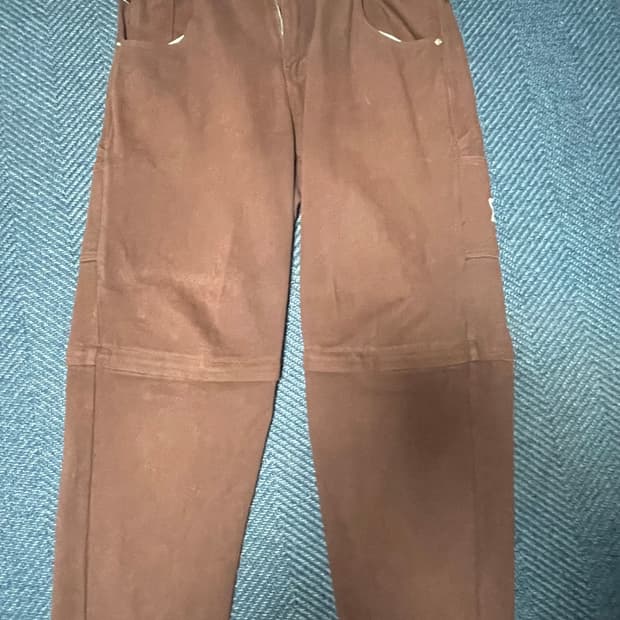 스타팀 바지 브라운 32