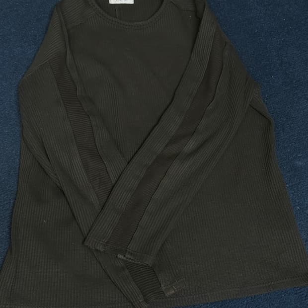 Ignota core11 워시드 롱슬리브 블랙