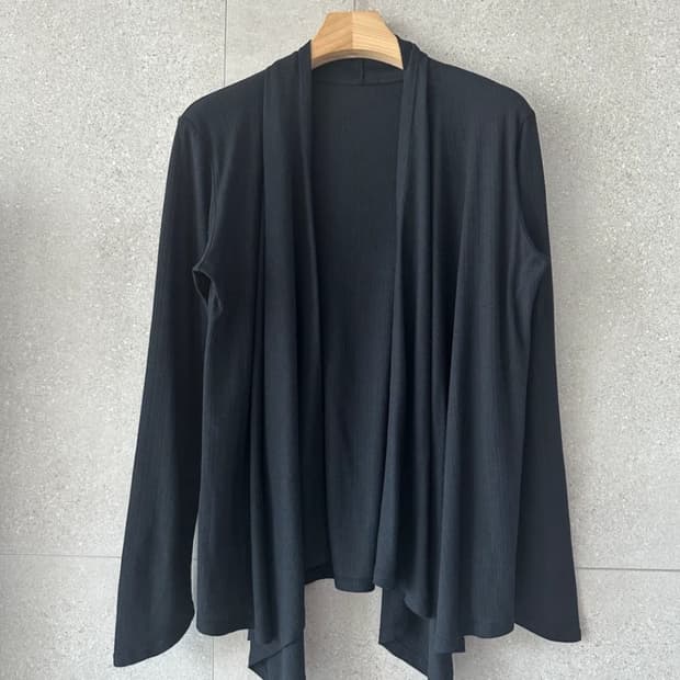 (릭오웬스st) 블랙 투웨이 가디건 