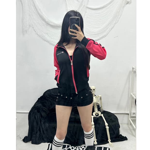 CHAMPION LOGO TRACK JACKET