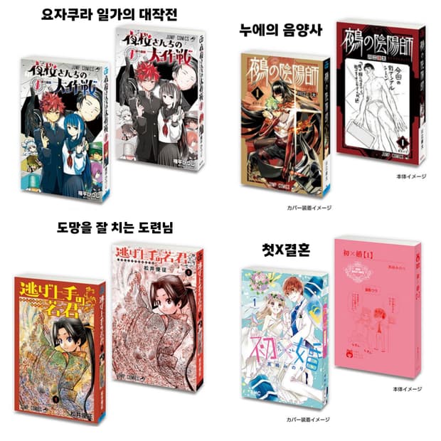 반다이 콩가샤 미니 만화책 가챠 주간소년점프 70주년 리본 코믹스