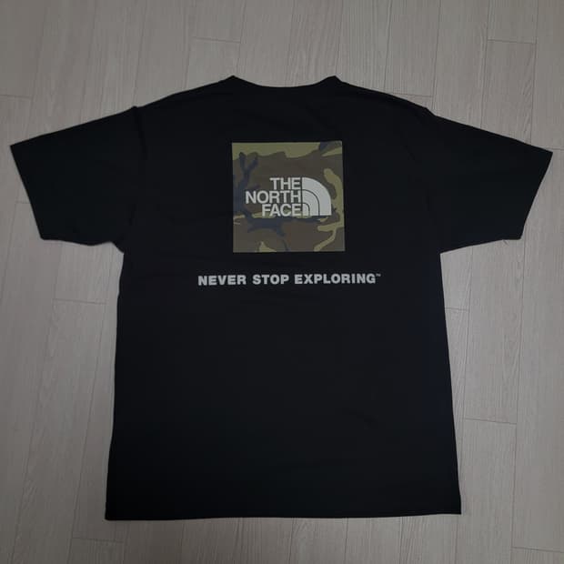 THE NORTH FACE 노스페이스 카모 빅로고 셔츠