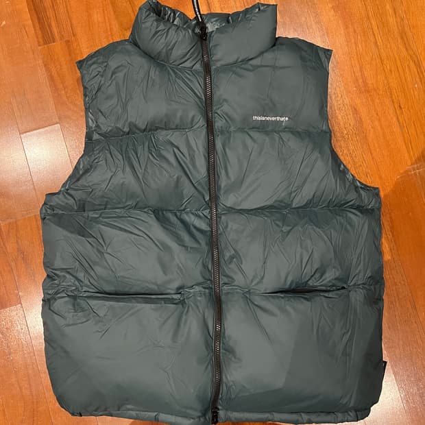 디스이즈네버댓 패딩 조끼 L